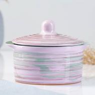 Кастрюля (14х14х9 см) Борисовская керамика