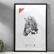 Фоторамка Frame (63х43х2 см) цвет: черный Зебра