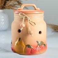 Банка Eva (12х12х16 см) Борисовская керамика