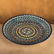 Ляган Узоры в ассортименте (42 см) Шафран