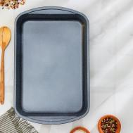 Противень Прямоугольник. Мрамор (39х25х6 см) Доляна