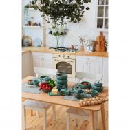 Судок Русский (17х17х7 см) Борисовская керамика