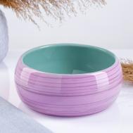 Судок Русский (17х17х7 см) Борисовская керамика