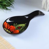 Подложечник Божья коровка (25х12х4 см) Псковский гончар