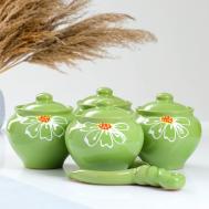 Комплект горшочков Псковский (850 мл) Псковский гончар