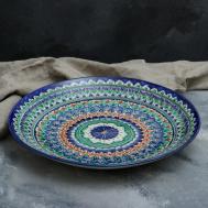 Ляган Узоры в ассортименте (42х42х6 см) Шафран