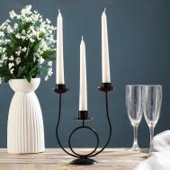 Подсвечник Трио (17х8х20 см) Омский свечной завод