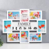 Мультирамка FAMILY (58х45х4 см) Platinum