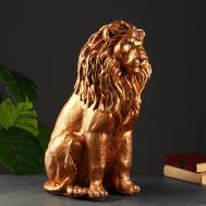 Фигурка Лев сидящий (40х25х56 см) Хорошие сувениры