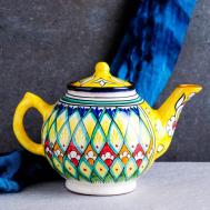 Чайник Узоры (1000 мл) Шафран