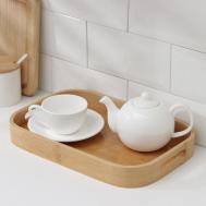 Поднос Striata (33х22х4 см) Доляна