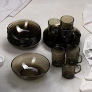 Столовый набор Basilico (19 предметов) Ca del vetro