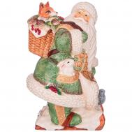 Фигурка Дед Мороз на лыжах (19х18х31 см) LEFARD