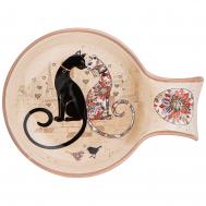 Подставка под ложку Парижские коты (15х12х3 см) AGNESS