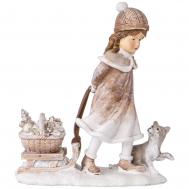 Статуэтка Девочка (11х5х13 см) LEFARD