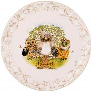 Тарелка Дерево мудрости (26х26х3 см) AGNESS