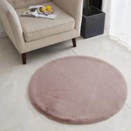 Коврик Плюшевый Пепельная роза (100х100 см) Sofi De Marko