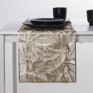 Дорожка на стол Листопад цвет: золотистый (30х150 см) Доляна