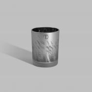 Подсвечник Эссента серебряный (10х13 см) Togas