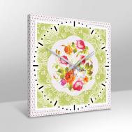 Часы Романтический Завтрак (38х38 см) Altali