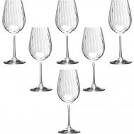 Набор бокалов  Waterfall (6 шт - 350 мл) BOHEMIA CRYSTAL