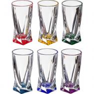 Набор стопок Квадро декорейшн (50 мл - 6 шт) BOHEMIA CRYSTAL