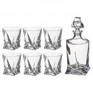 Набор для виски Квадро (Набор) BOHEMIA CRYSTAL