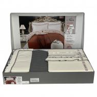 Постельное белье с покрывалом Aden цвет: серый (евро) BATUNUR