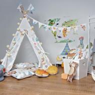 Гирлянда из 8 флажков Forest Party (150 см) VAMVIGVAM