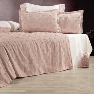 Постельное белье с одеялом-покрывалом Marlen цвет: пудровый (евро макси) EVLEN