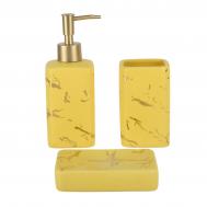 Набор для ванной Mabel цвет: желтый (Набор) Арья