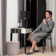 Банный халат Алан цвет: серый (3XL) Togas