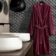 Банный халат Саймон цвет: бордовый (S) Togas