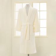 Банный халат Petunia цвет: кремовый (L) Soft cotton