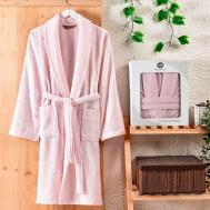 Банный халат Lenny цвет: светло-розовый (2XL) PHILIPPUS