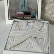 Банный халат Lindsi цвет: бежевый (3XL) EFOR