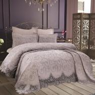 Постельное белье с покрывалом Esabella цвет: серый (евро) Anna Karina