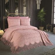 Постельное белье с покрывалом Esabella цвет: пудровый (евро) Anna Karina