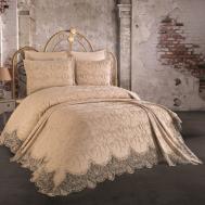 Постельное белье с покрывалом Esabella цвет: капучино (евро) Anna Karina