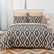 Постельное белье с одеялом-покрывалом Ришелье (семейное) Sofi De Marko