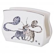 Салфетница Котики (12х4х8 см) LEFARD