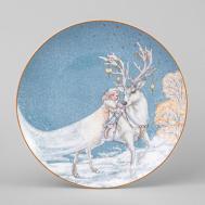 Тарелка Снежная королева (21 см) LEFARD