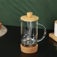 Френч-пресс Эко cork (600 мл) BellaTenero