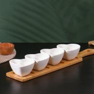 Набор соусников Сердце (125 мл - 4 шт) BellaTenero