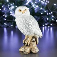 Фигурка Сова на коряге (20 см) Хорошие сувениры