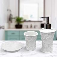 Набор для ванной Hicaz цвет: белый (универсальный) Sofi De Marko