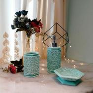 Набор для ванной Metea цвет: ментоловый (универсальный) Sofi De Marko