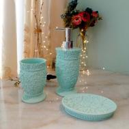 Набор для ванной Fiesta цвет: ментоловый (универсальный) Sofi De Marko