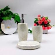 Набор для ванной Bloom цвет: серебристый (универсальный) Sofi De Marko