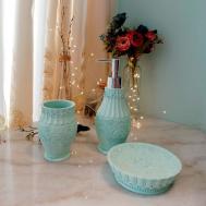 Набор для ванной Zhakkaranda цвет: ментоловый (универсальный) Sofi De Marko